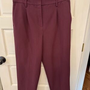 Ann Taylor Rich Burgundy Women's Trousers